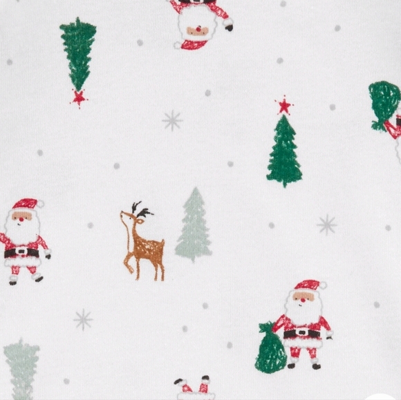 Baby 3 months Christmas holiday Santa outfit - Picture 2 of 2